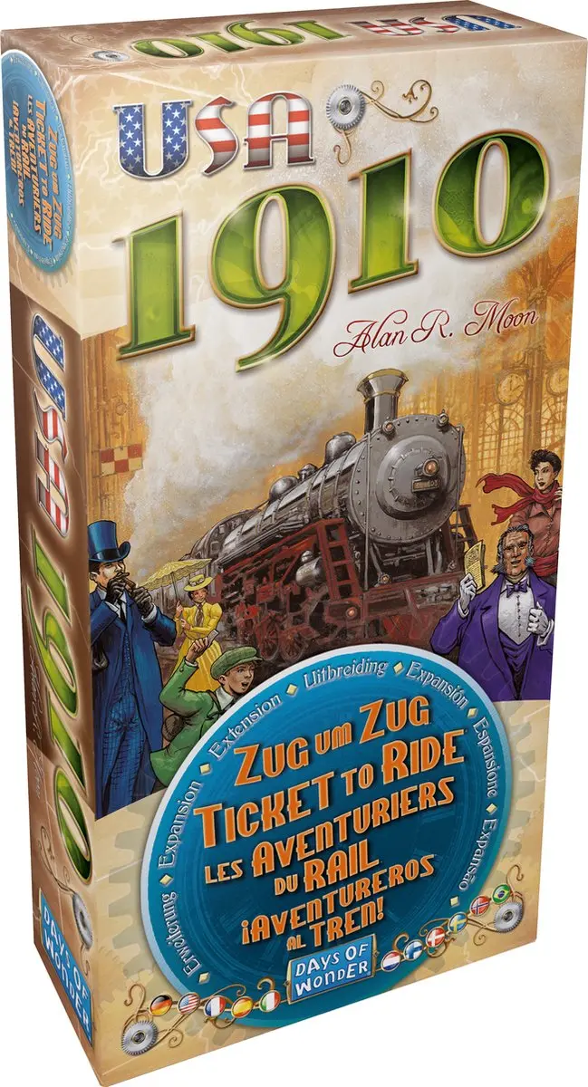 Days of Wonder Ticket to Ride USA 1910 Expansion