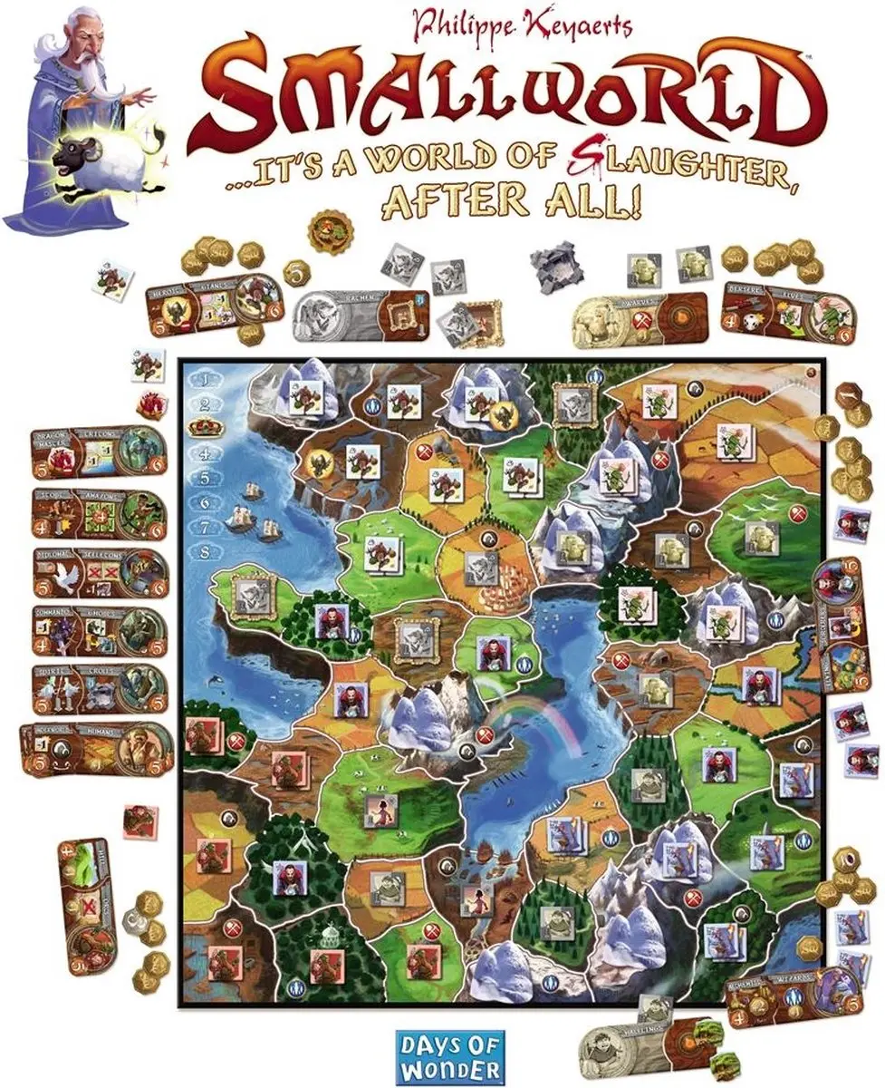 Days of Wonder Small World NL - Bordspel - 2-5 Spelers