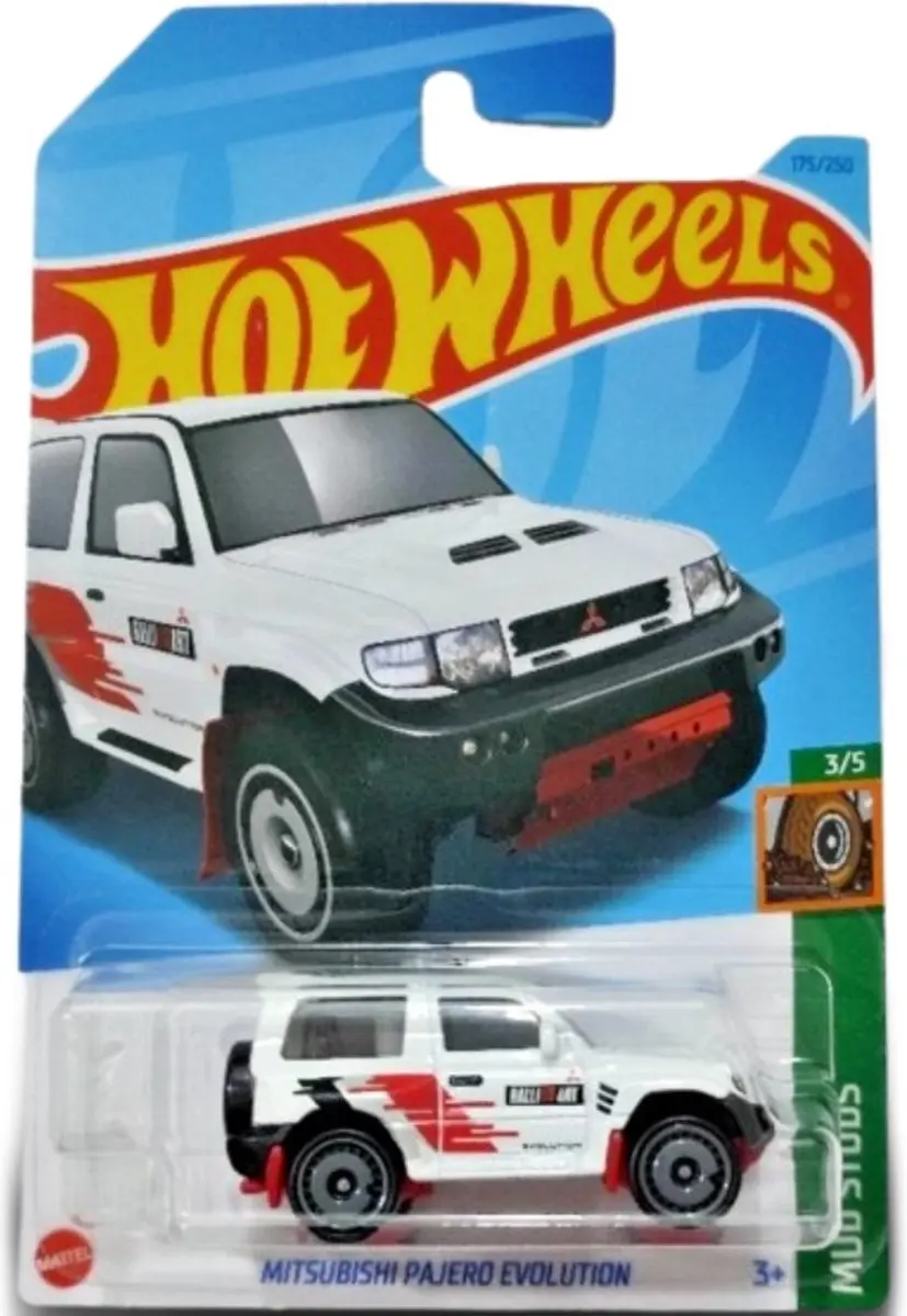 Hot Wheels Mitsubishi Pajero Evolution 1:64