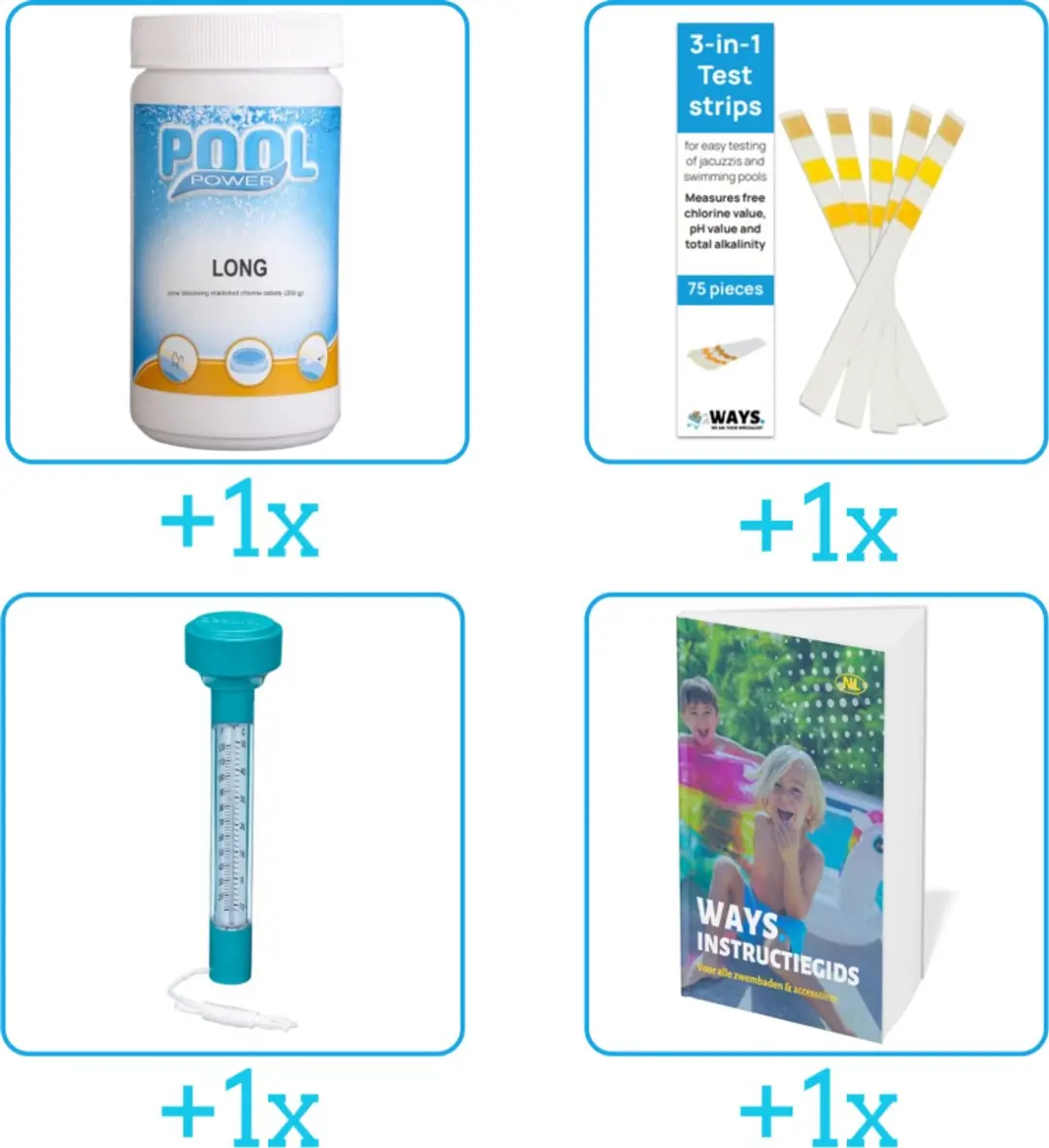 Pool Power Zwembad Onderhoudspakket