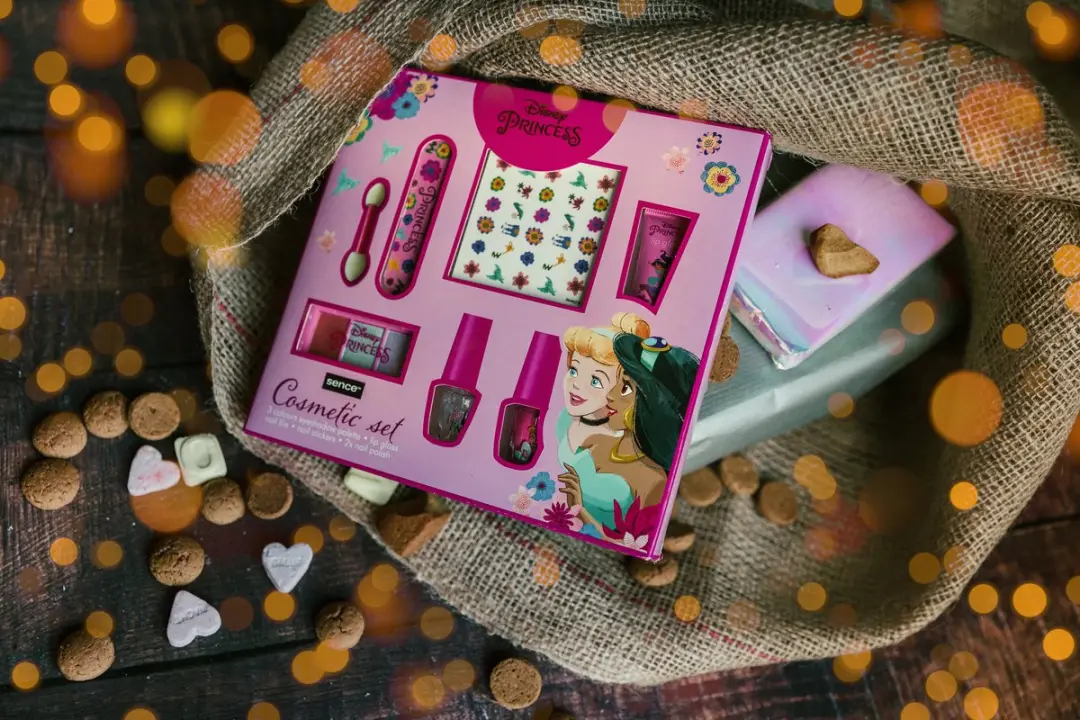 Disney Princess Lipgloss & Nagellak Set - Roze/Paars - afbeelding 6 van 6