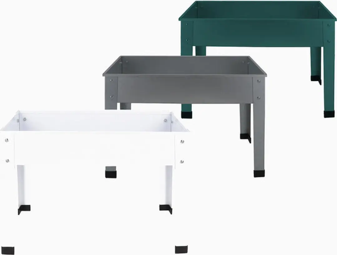 Esschert Design Verhoogde Kweekbak Metaal Antraciet