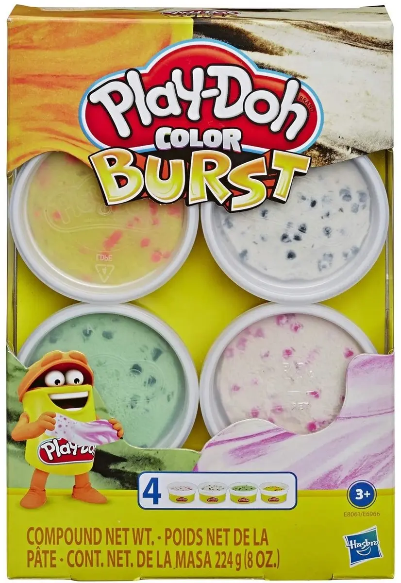 Play-Doh 4 Kleur Explosie