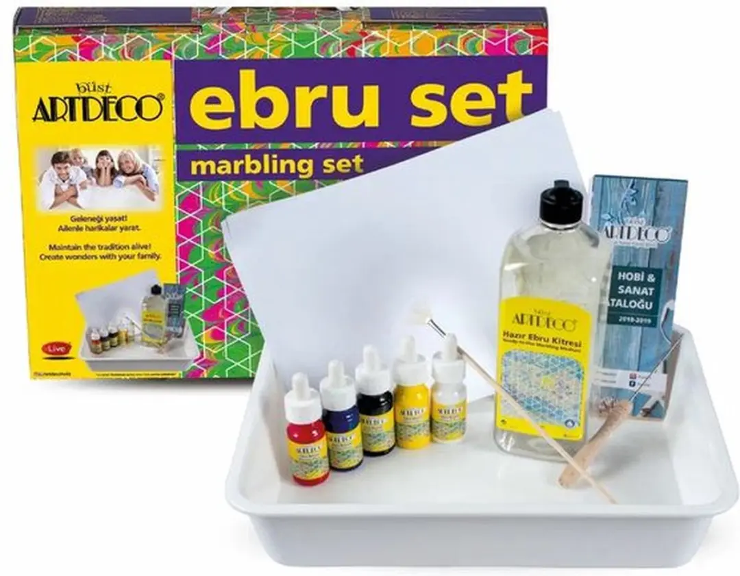 Artdeco Lisans Marbling Kit Starter Set