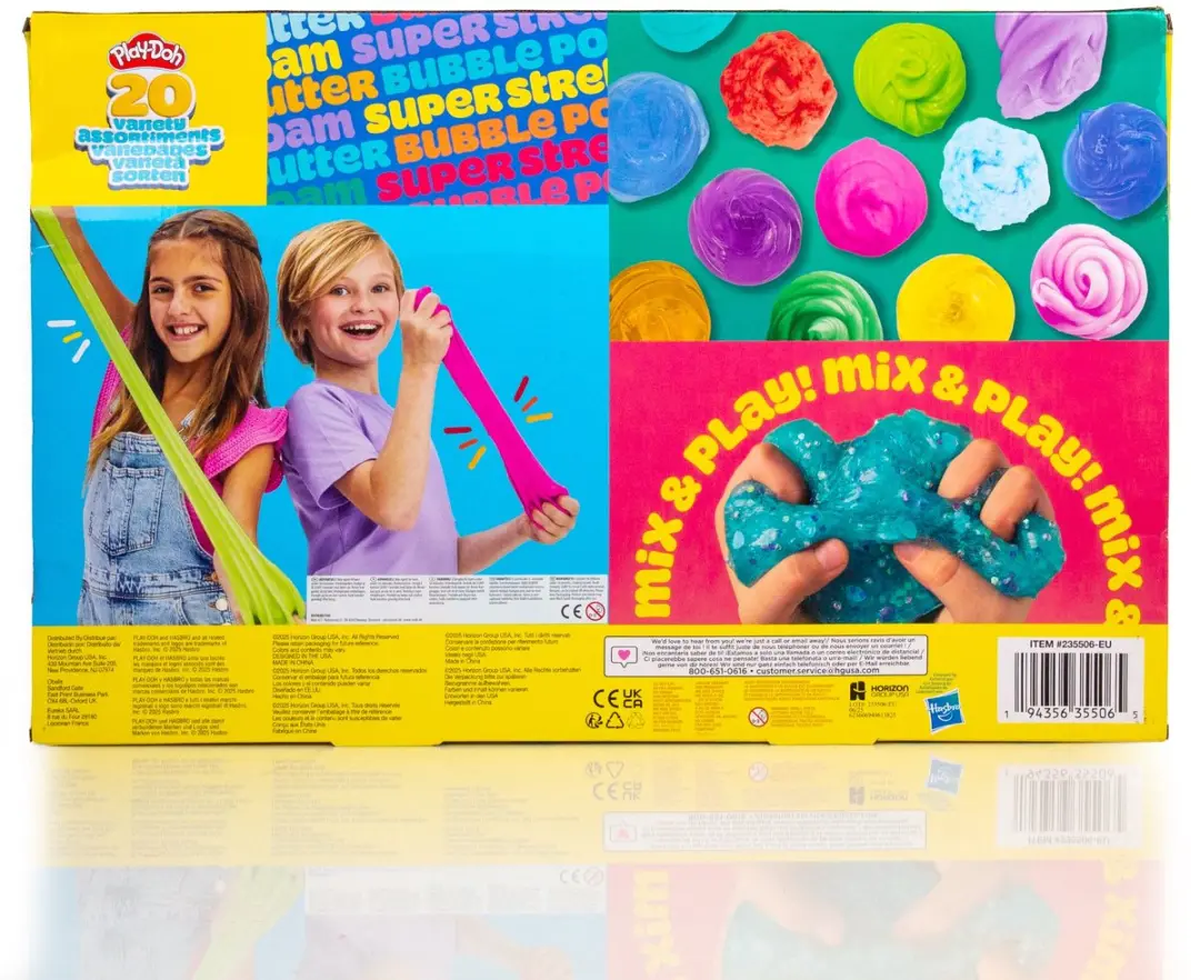 Play-Doh Mega Slime Pack - 20 Stuks Multicolor - afbeelding 4 van 6