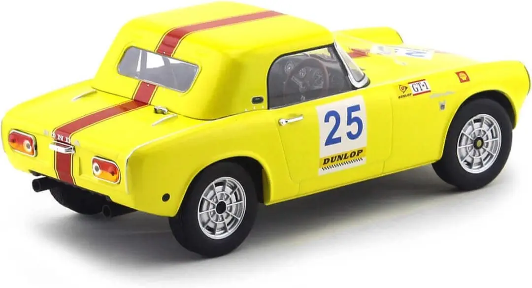 Honda S800 Racing #25 Triple 9 Collection 1:18 - Geel