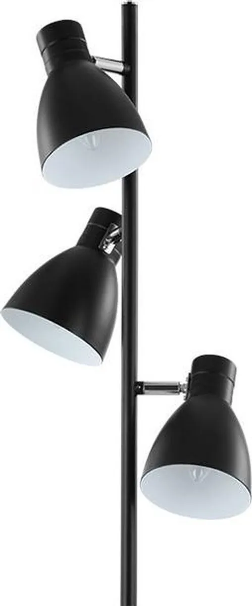 Eglo Seborga Staande Lamp - 3 Lichtpunten - Zwart