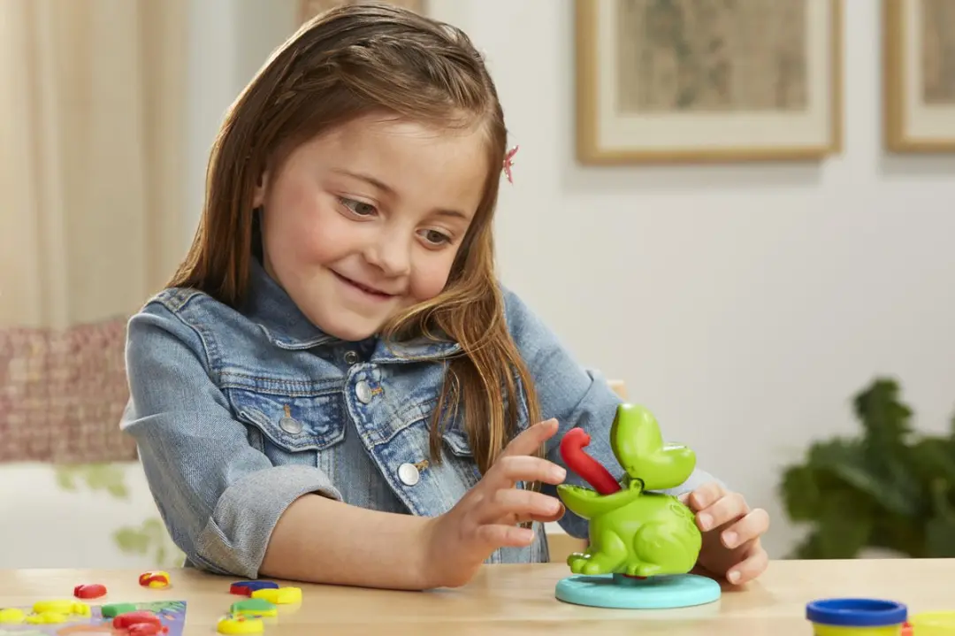 Play-Doh Kikker en Kleuren Boetseerklei Groen - 4 Stuks - afbeelding 6 van 6