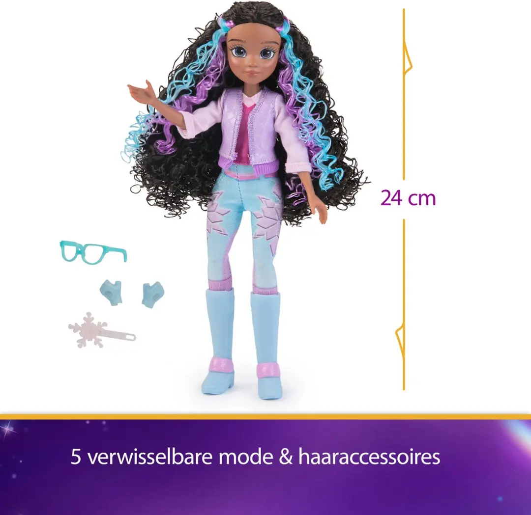 Unicorn Academy Layla Pop - 24cm - 5 Accessoires