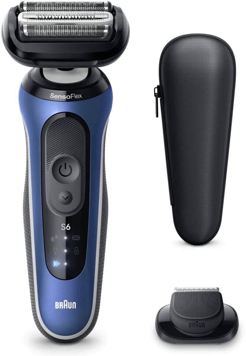 Braun Series 6 62-B1200S Scheerapparaat - Blauw