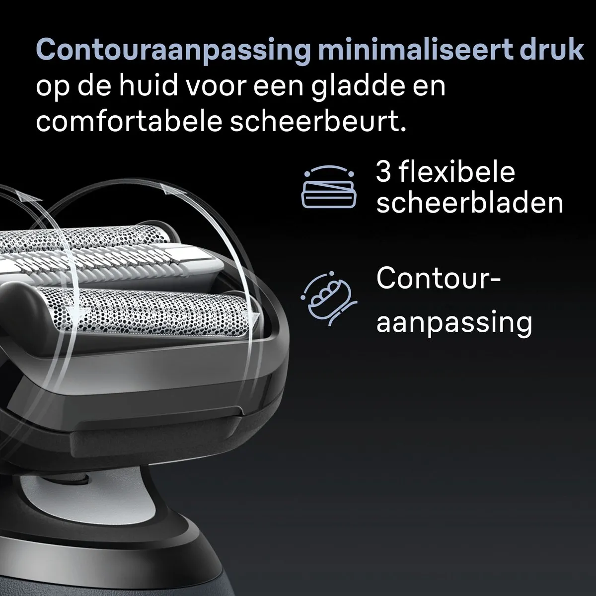 Braun Series 6 62-B1200S Scheerapparaat - Blauw