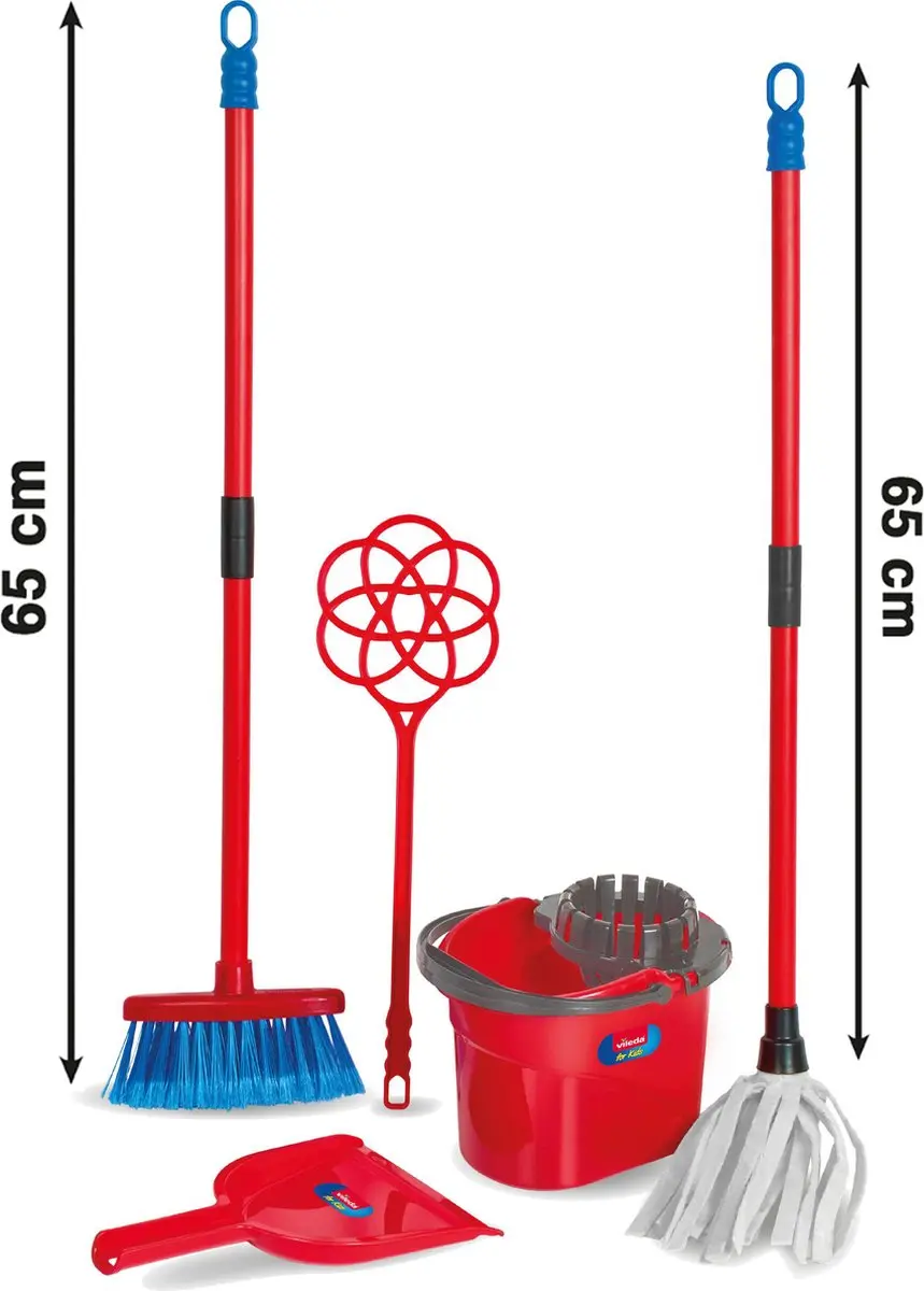 Vileda Kinder Schoonmaakset - Rood