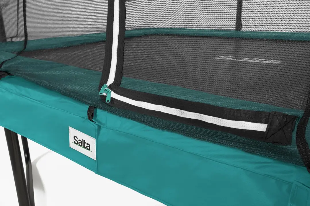 Salta Comfort Edition Trampoline 305x214cm - Groen - Veiligheidsnet