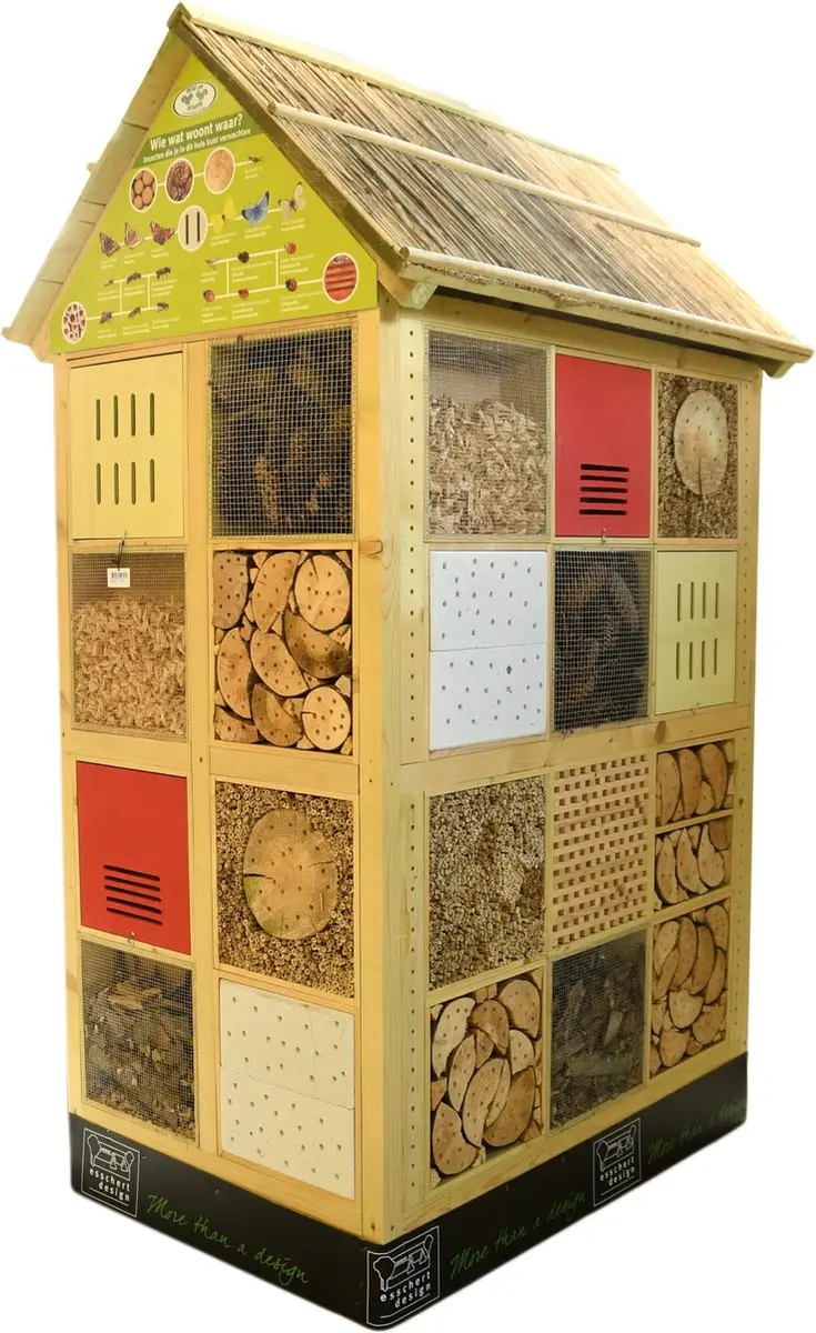 Esschert Design Insectenhotel XXXL - Houtkleur