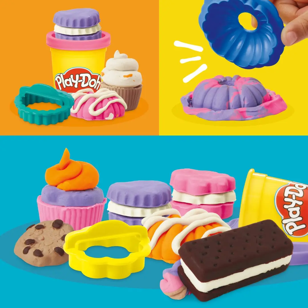 Play-Doh Bakkertje-speelset - 6 Stuks - Meerkleurig - afbeelding 6 van 6