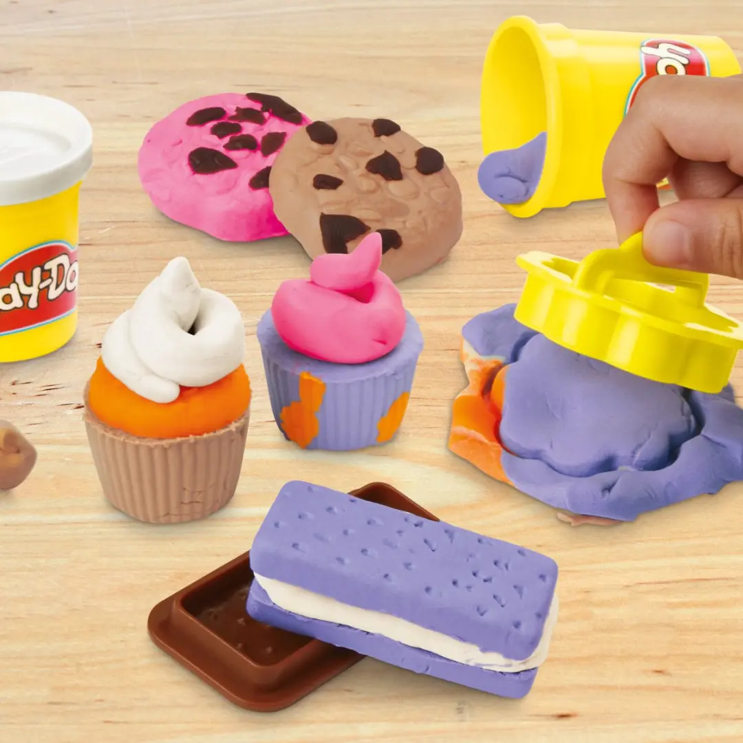 Play-Doh Bakkertje-speelset - 6 Stuks - Meerkleurig