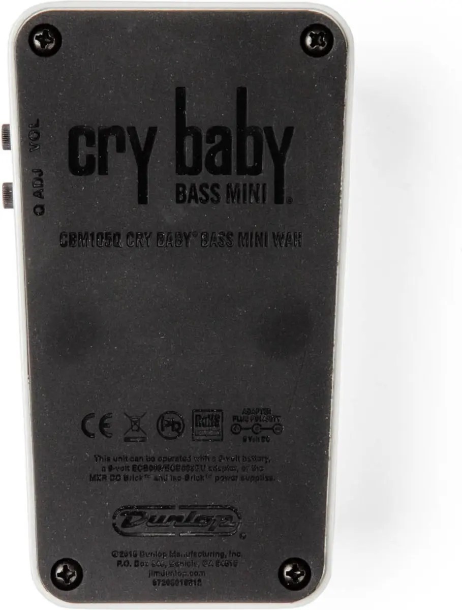 Dunlop CBM105Q Cry Baby Mini Bass Wah