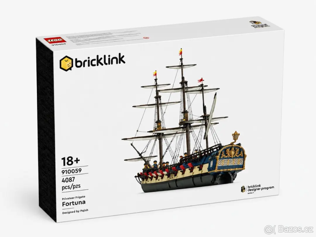 LEGO Bricklink Privateer Frigate Fortuna 910059