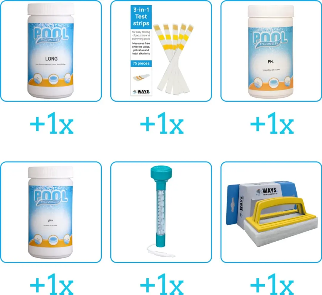 Pool Power Onderhoudspakket 6-delig