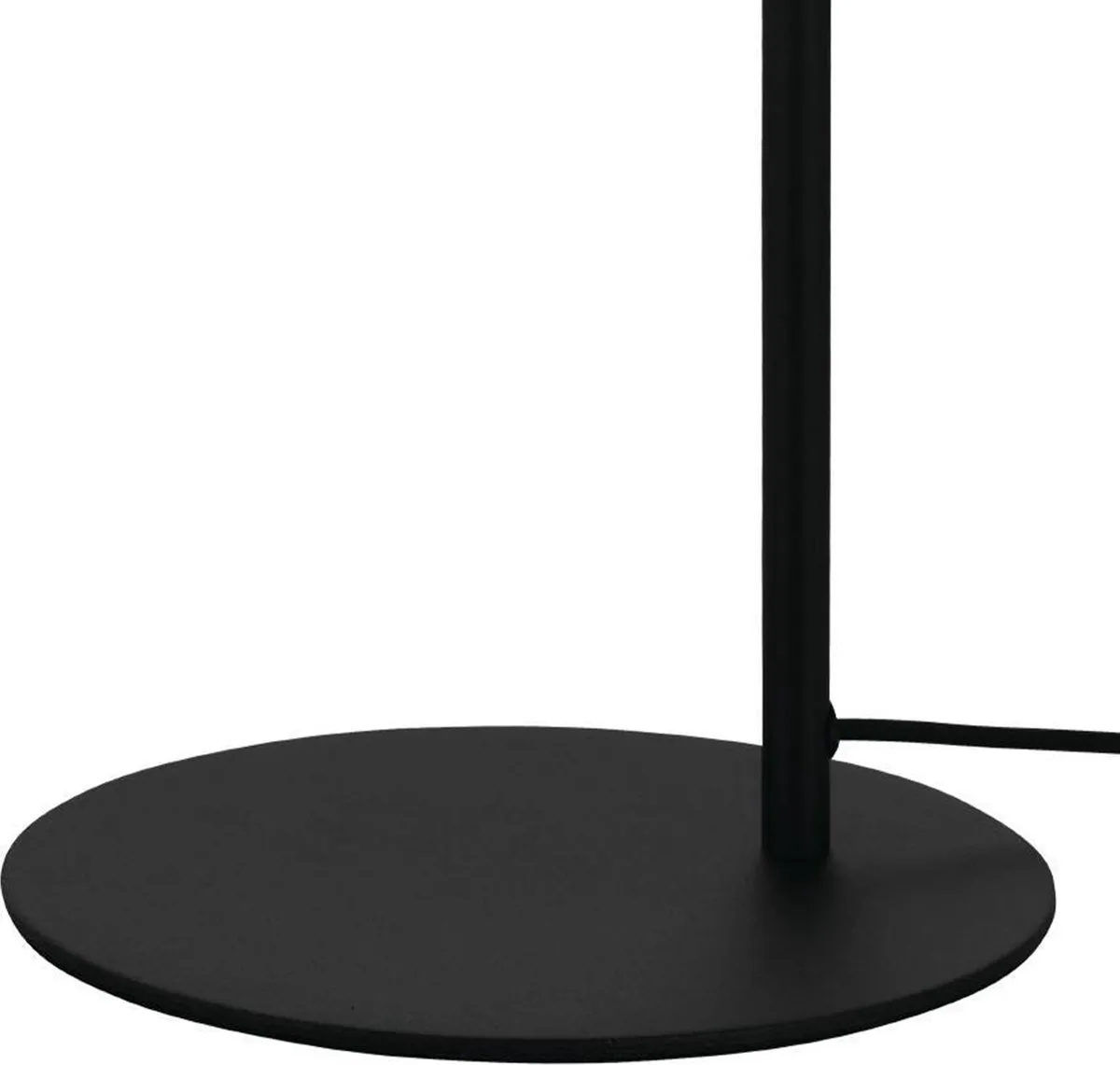 Eglo Chelvey Tafellamp E27 - 50,5 cm - Rookglas Zwart