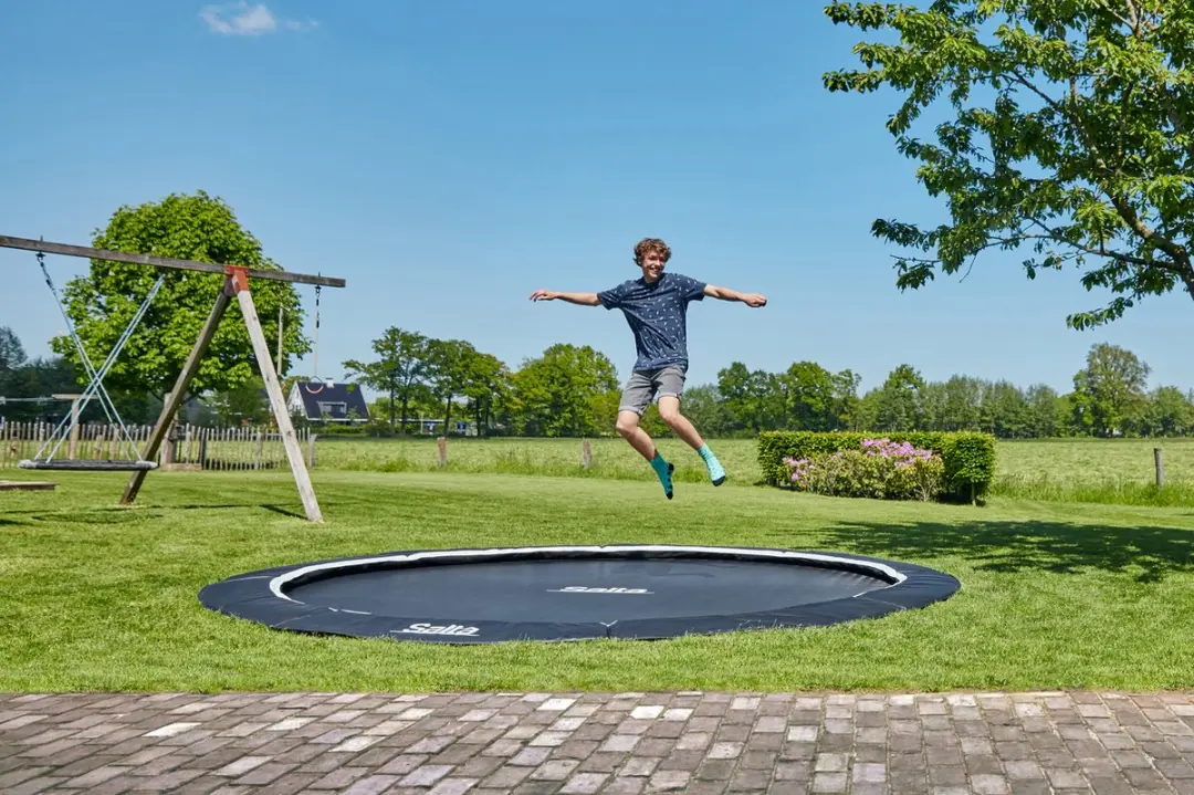 Salta Royal Baseground Sports Trampoline - Ø366cm - Zwart