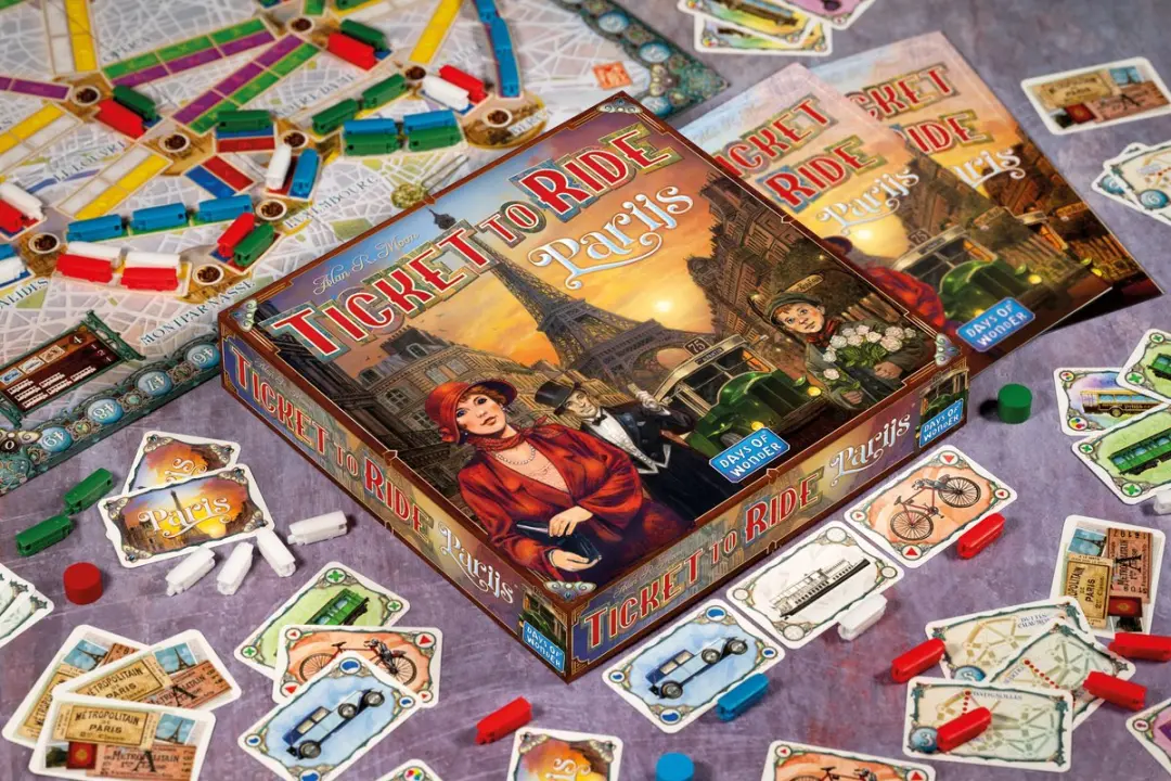 Days of Wonder Ticket to Ride Parijs - Bordspel - 2-4 Spelers