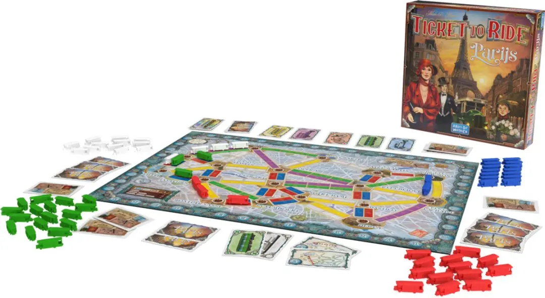 Days of Wonder Ticket to Ride Parijs - Bordspel - 2-4 Spelers