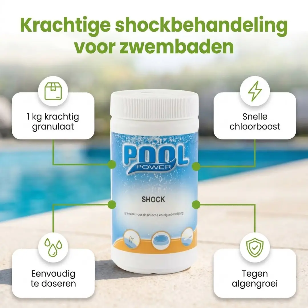Pool Power Onderhoudspakket 6-delig - 1000ml