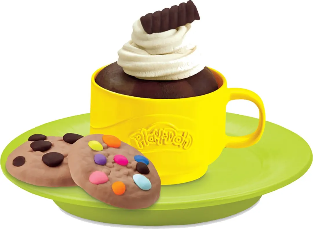 Play-Doh Super Kleurrijk Café Speelset - 8 Stuks