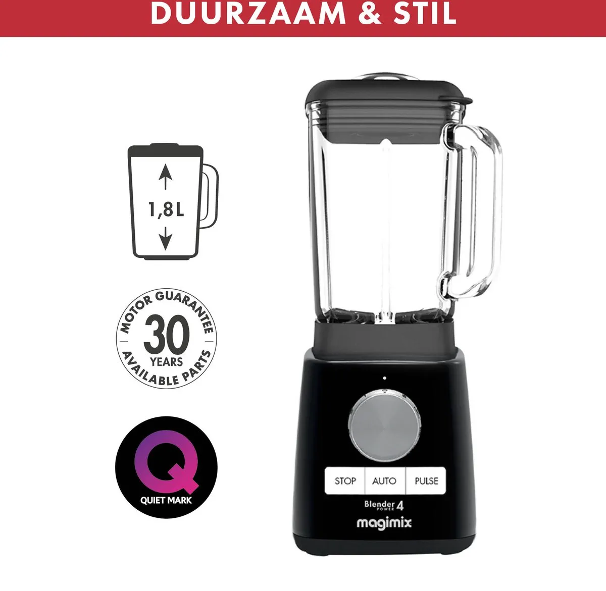 Magimix Blenderkan Glas 1.8L - 505676