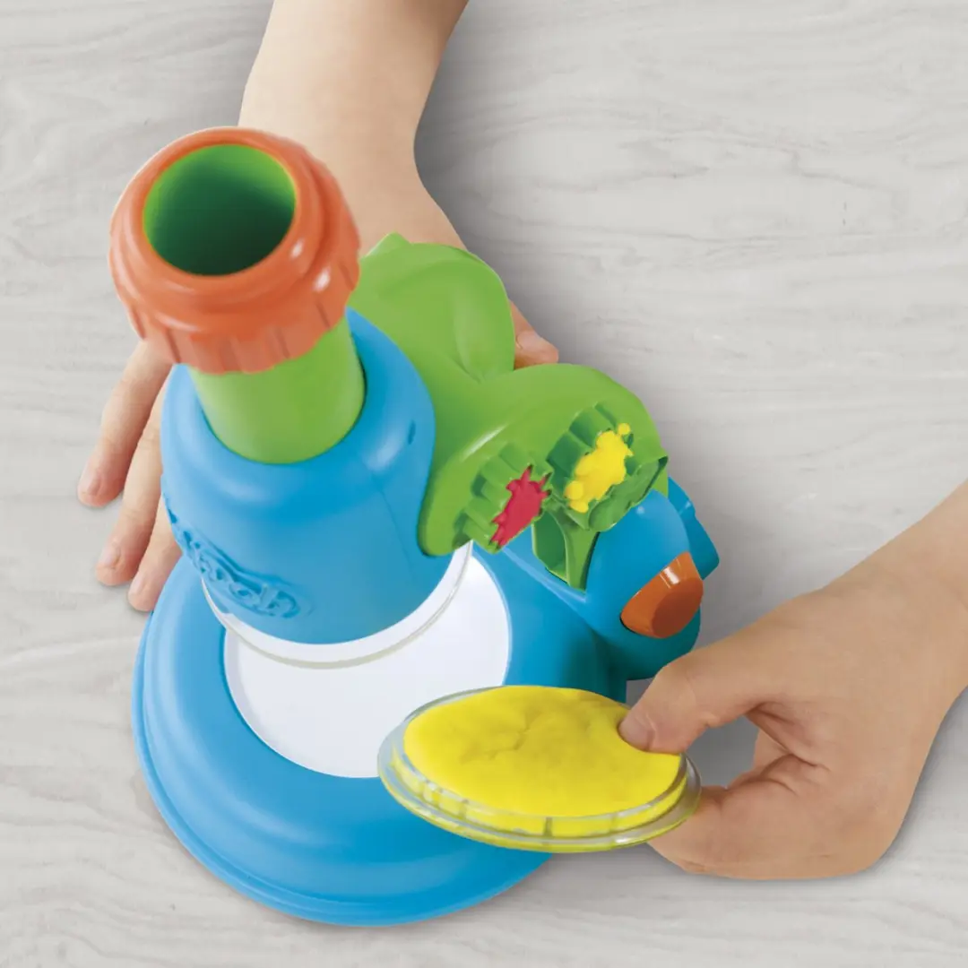 Play-Doh Microscoop Speelset - 5 Potjes Meerkleurig