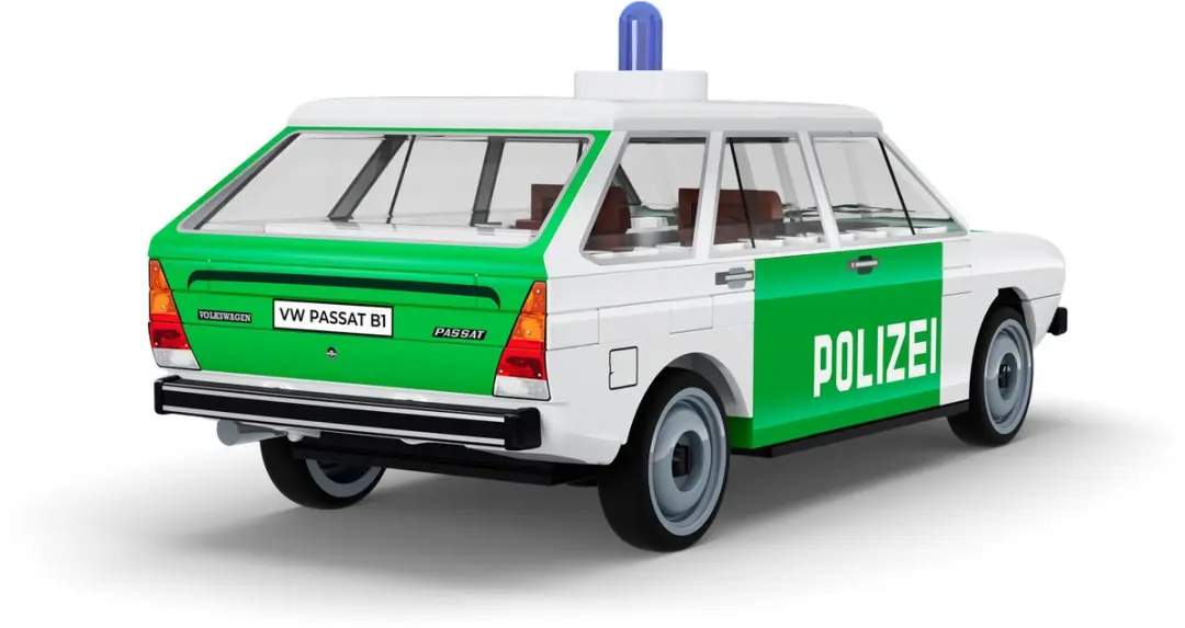 Cobi Volkswagen Passat B1 Variant Polizei - 116 Onderdelen - afbeelding 6 van 6