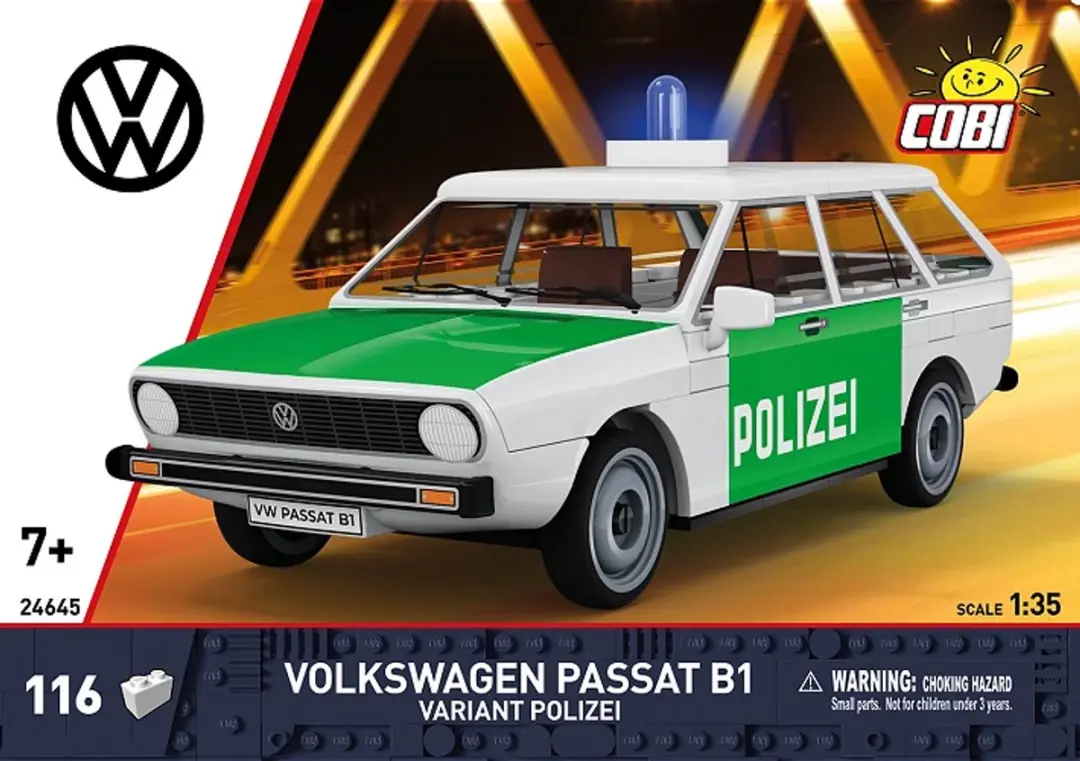 Cobi Volkswagen Passat B1 Variant Polizei - 116 Onderdelen