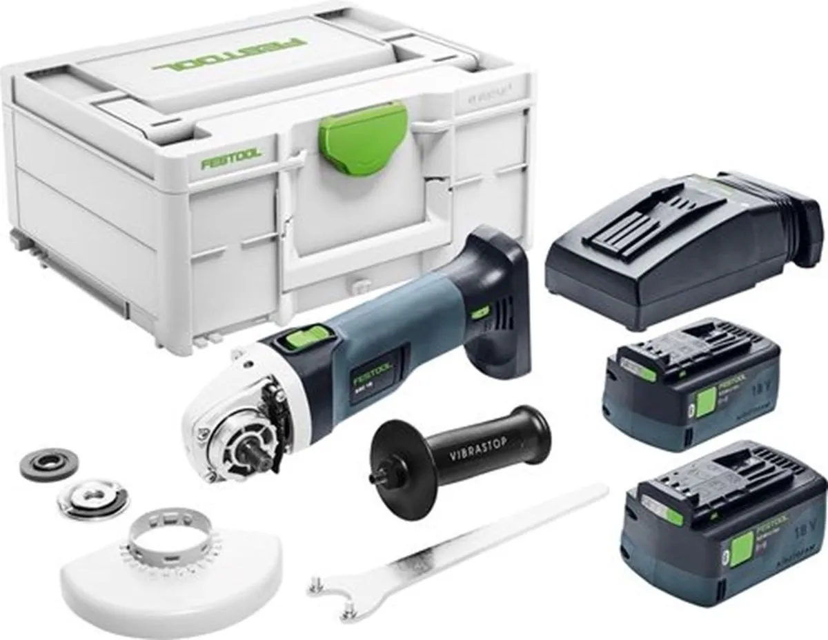 Festool AGC 18-125 Accu Haakse Slijper 18V