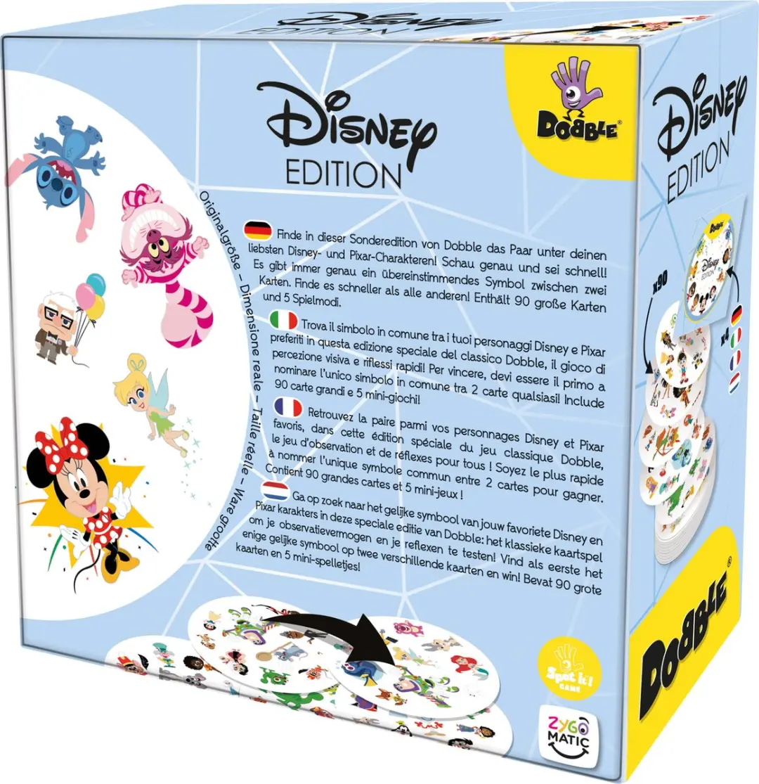 Zygomatic Dobble Disney Editie Kaartspel - 2010247
