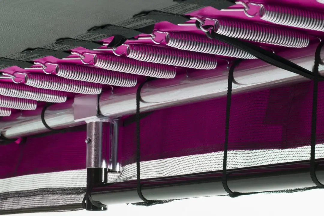 Salta Comfort Edition Ground Trampoline 214cm - Roze - afbeelding 6 van 6