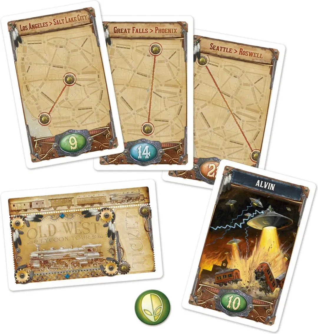 Days of Wonder Ticket to Ride France/Old West - 2-5 Spelers