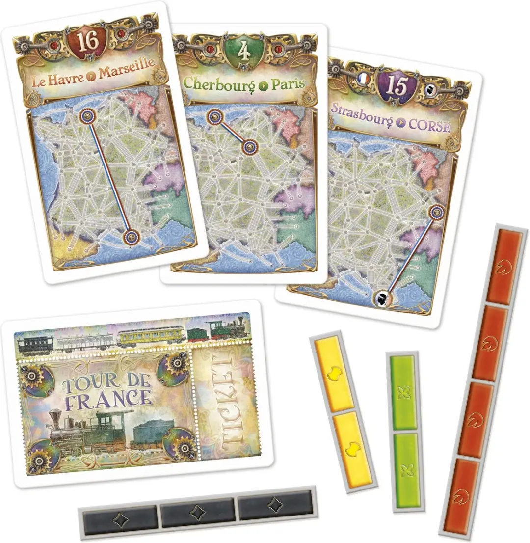 Days of Wonder Ticket to Ride France/Old West - 2-5 Spelers