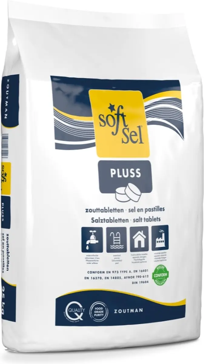 Pool Improve Soft-Sel Zouttabletten 50kg - Zwembadonderhoud
