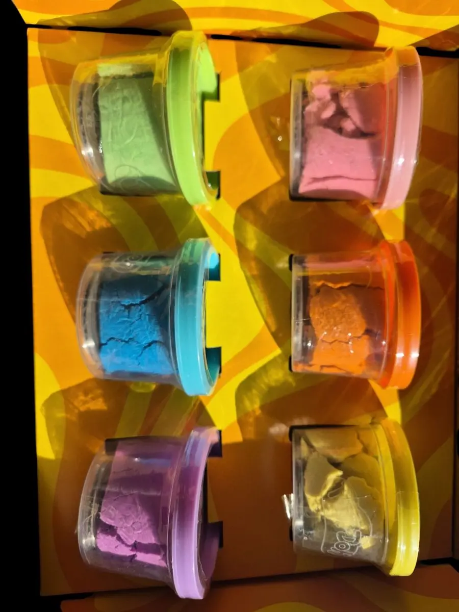 Play-Doh Zand - 6 Potjes Multicolor