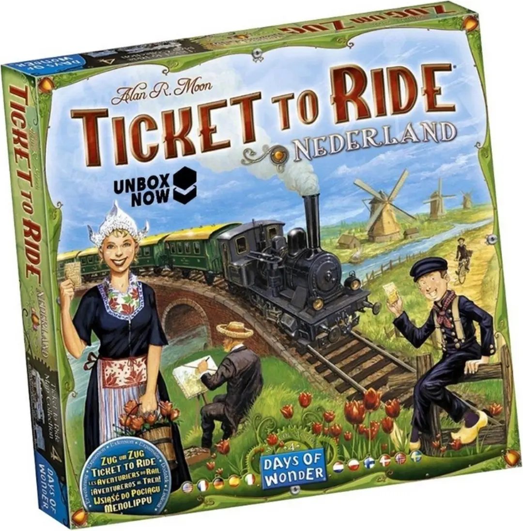 Days of Wonder Ticket to Ride Europa & Nederland Uitbreiding - 2 Stuks