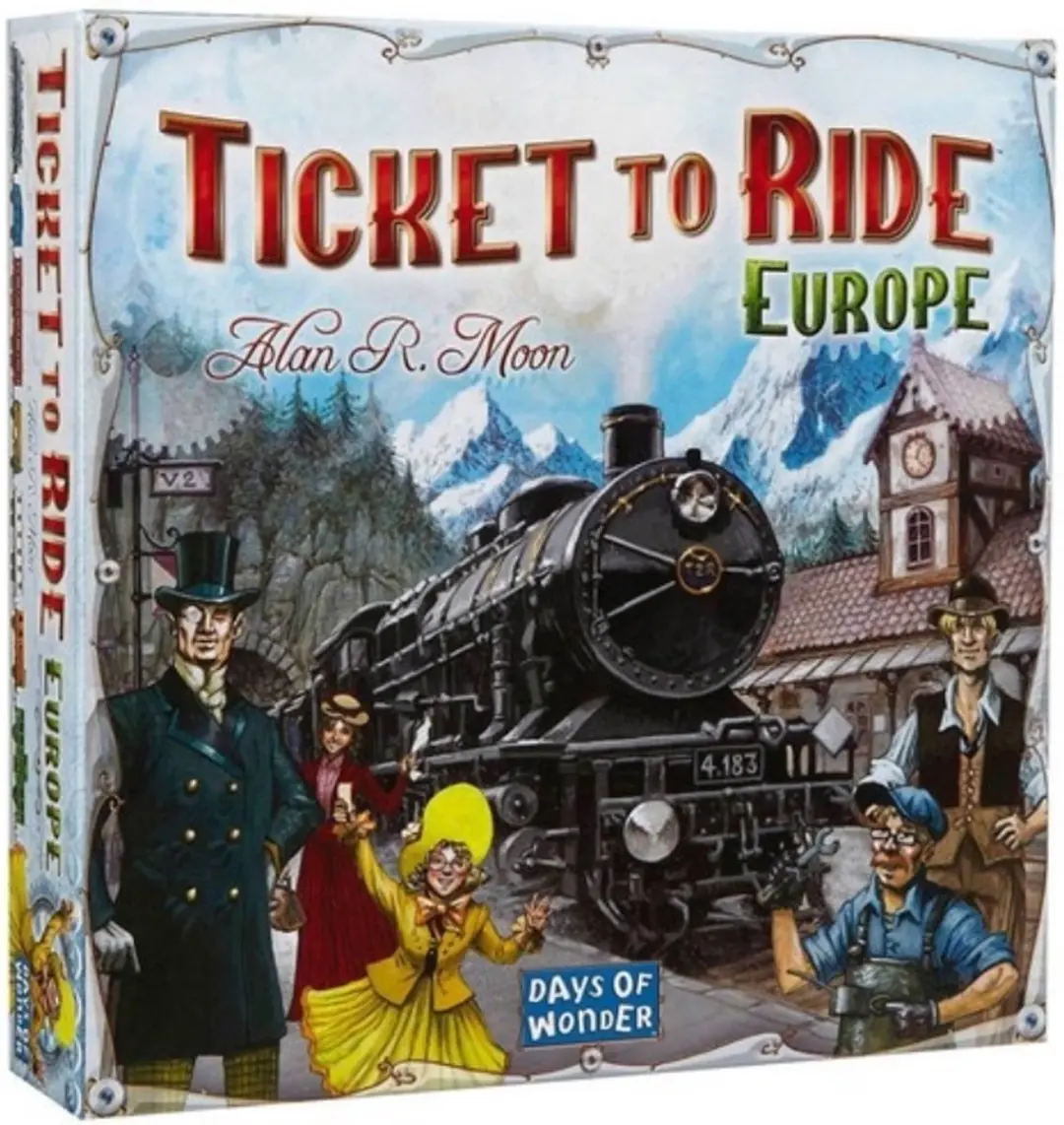 Days of Wonder Ticket to Ride Europa & Nederland Uitbreiding - 2 Stuks