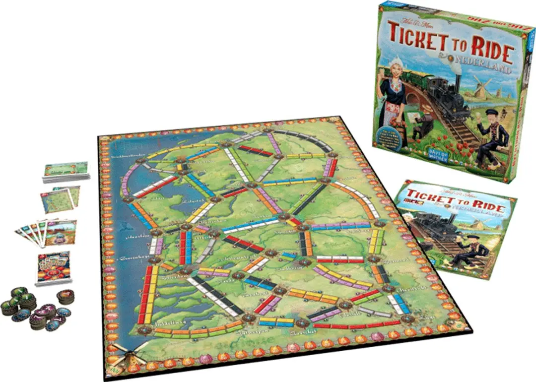Days of Wonder Ticket to Ride Nederland Uitbreiding - Bordspel - 2-5 Spelers