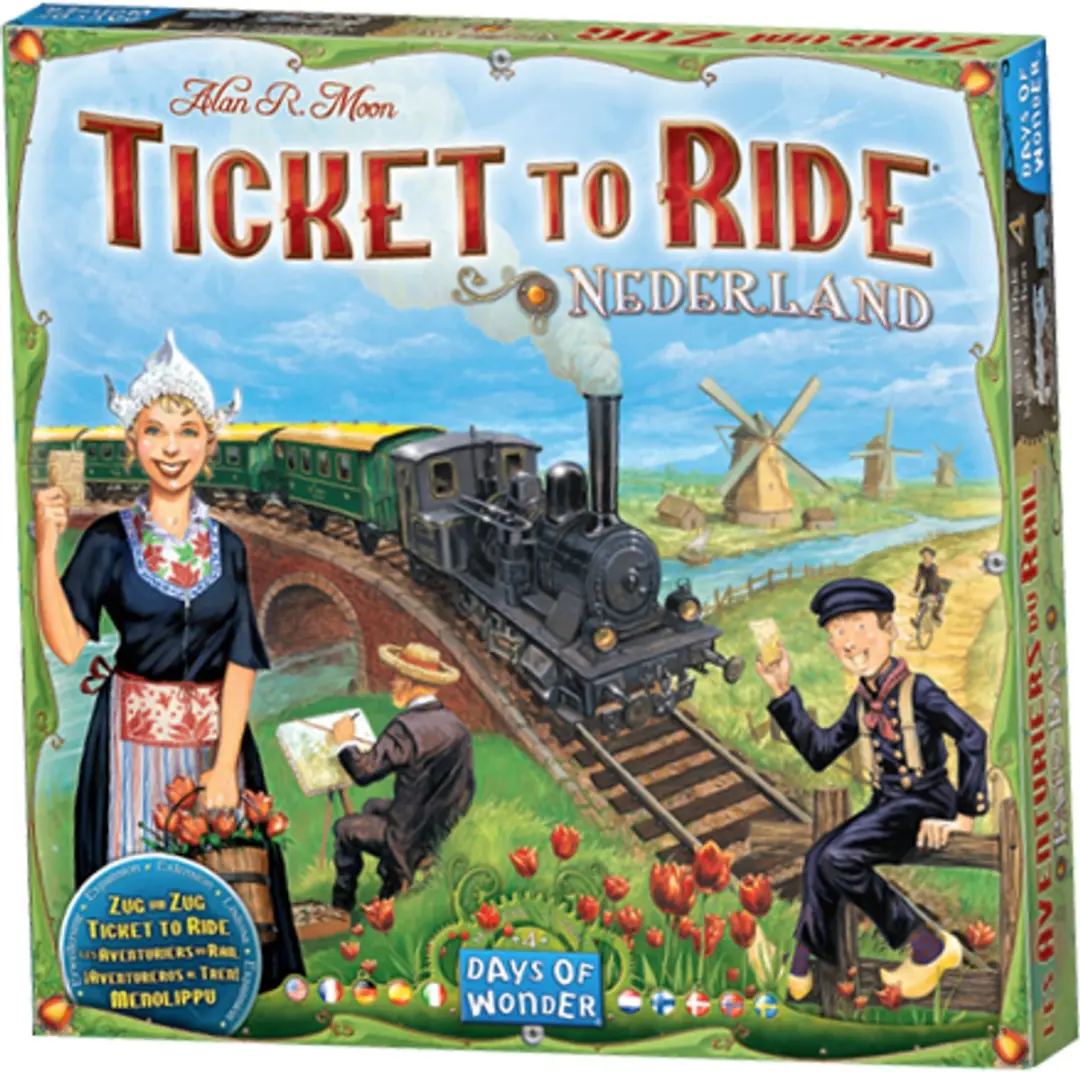 Days of Wonder Ticket to Ride Nederland Uitbreiding