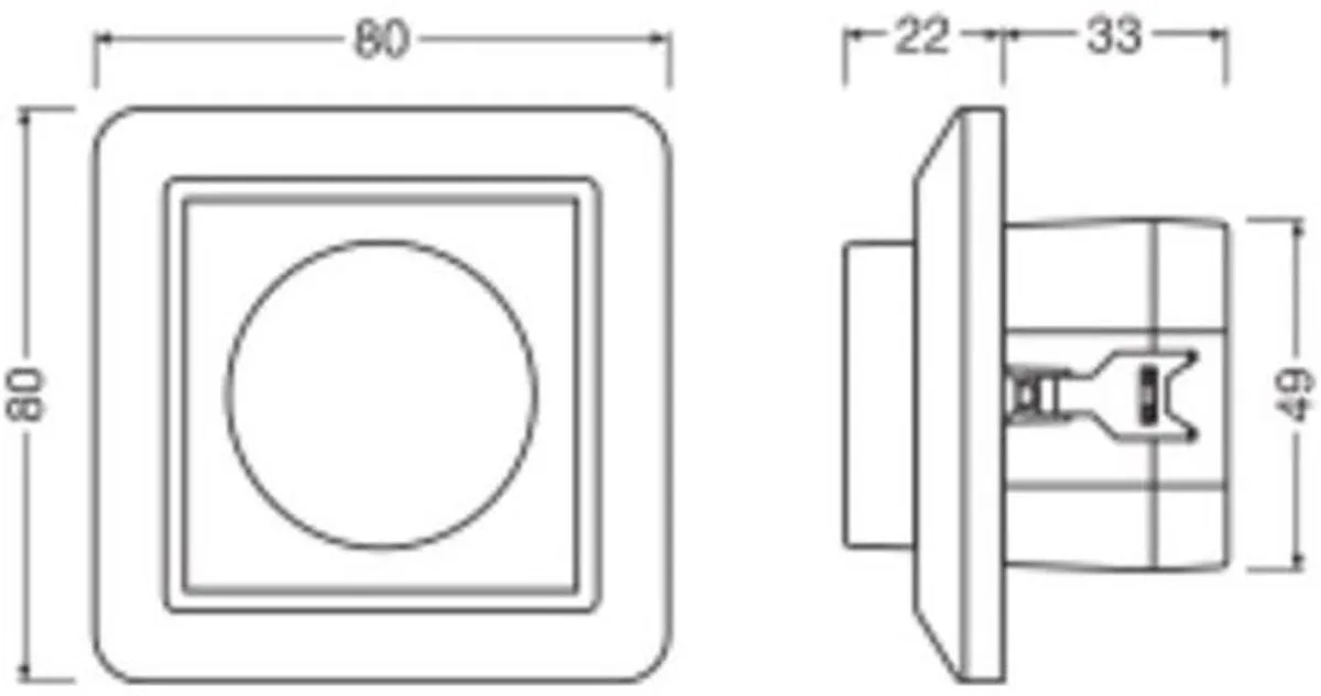 LEDVANCE Lichtregelsysteem Manual Control Unit Select DALI-2