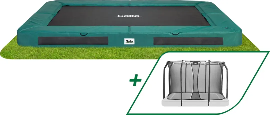 Salta Premium Ground Inground Trampoline 305x214cm