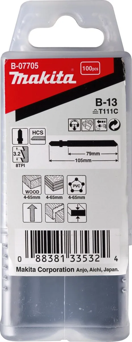 Makita B-07705 Decoupeerzaagblad T111C
