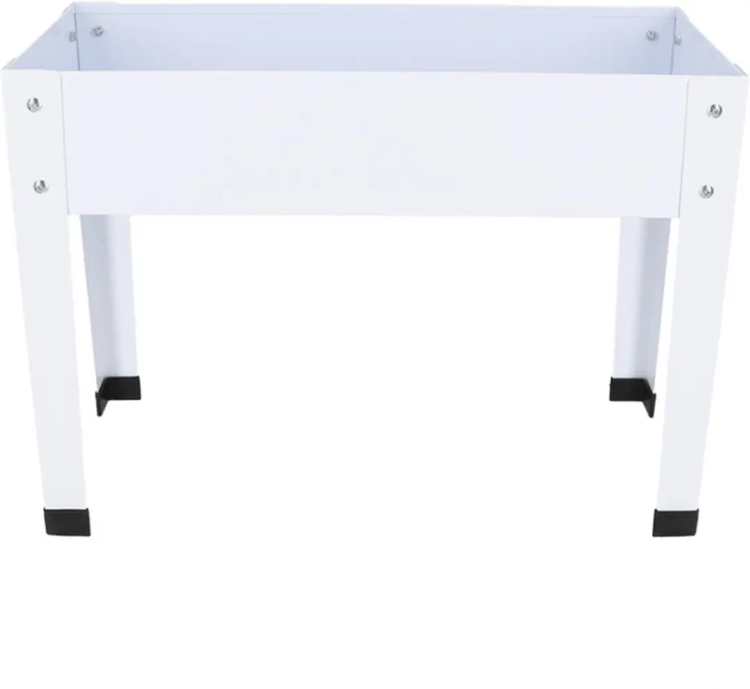 Esschert Design Verhoogde Kweekbak Metaal Wit
