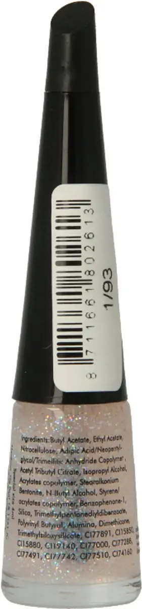 Herome Take Away Nail Colour 1/93 - 4ml - Glitterwit