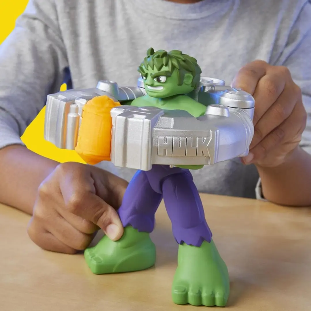 Play-Doh Marvel Hulk Pletpret Speelset - Hulk Klei - afbeelding 6 van 6